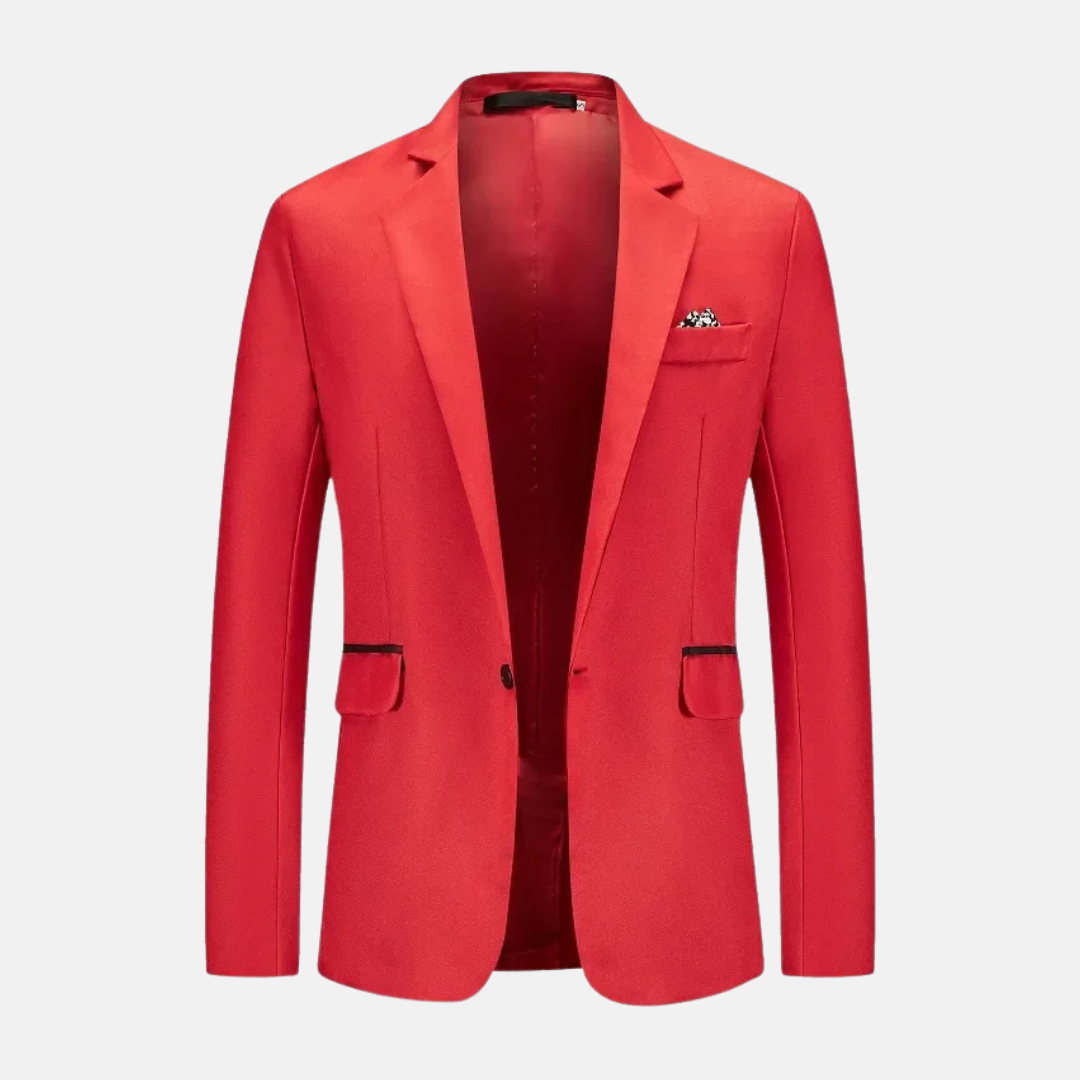 Valenzora | Stylish and warm Colbert blazer with long sleeves