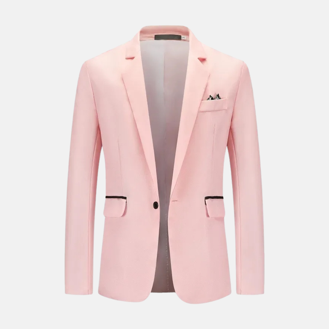 Valenzora | Stylish and warm Colbert blazer with long sleeves