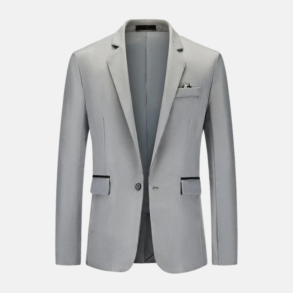 Valenzora | Stylish and warm Colbert blazer with long sleeves