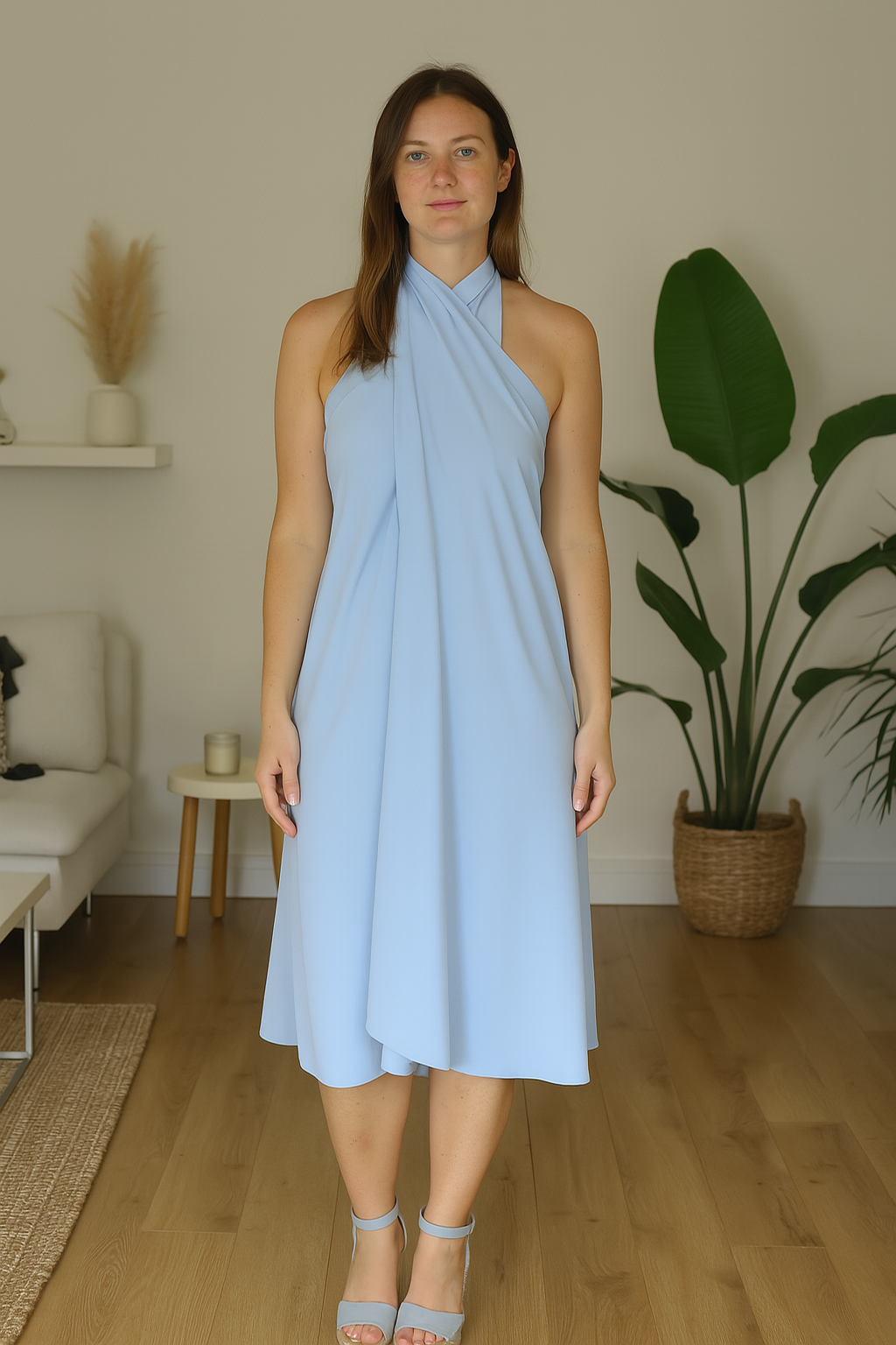 Hals, ein Hauch von Eleganz, Kleid