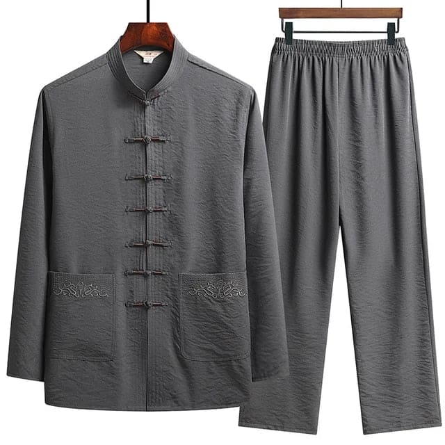 Valenzora | Eastern Linen Set with Long Sleeves