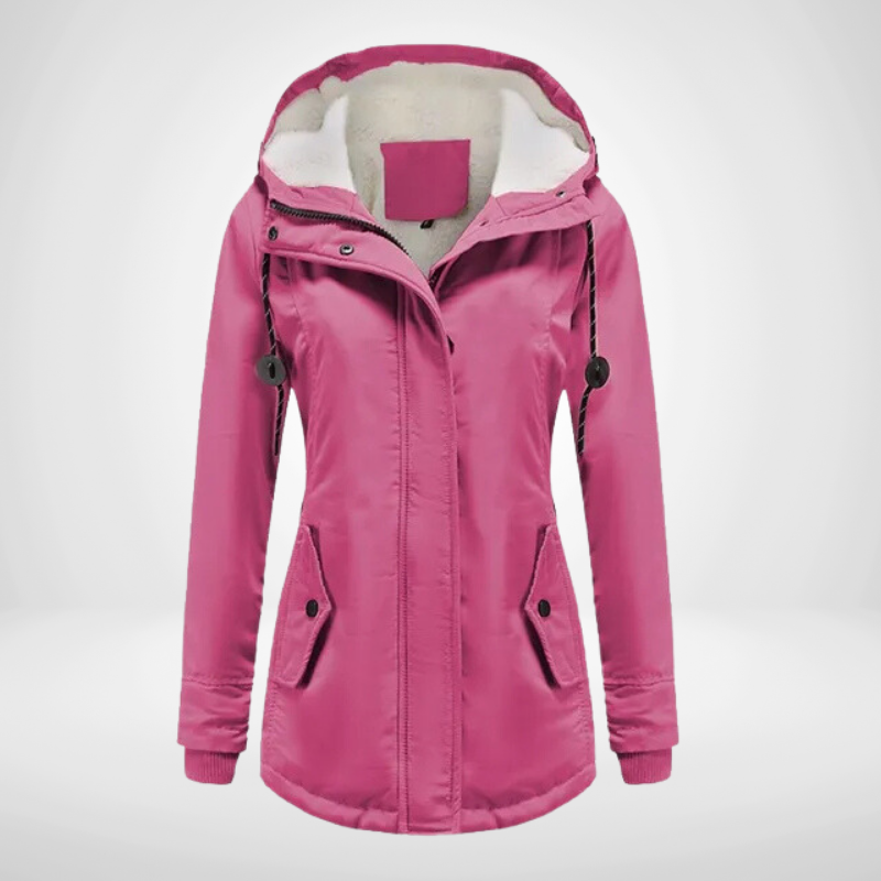 Winterjacke | Warmer Parka mit Kapuze für Damen
