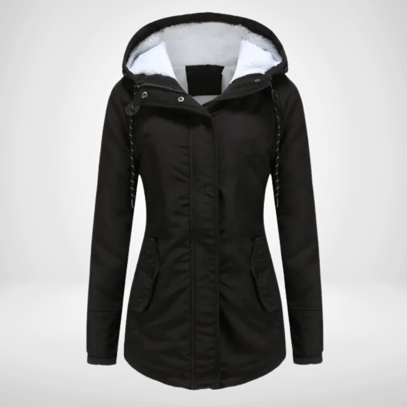 Winterjacke | Warmer Parka mit Kapuze für Damen