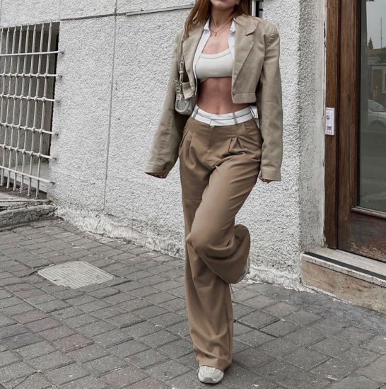 Valenzora - Fashion linen trousers for women