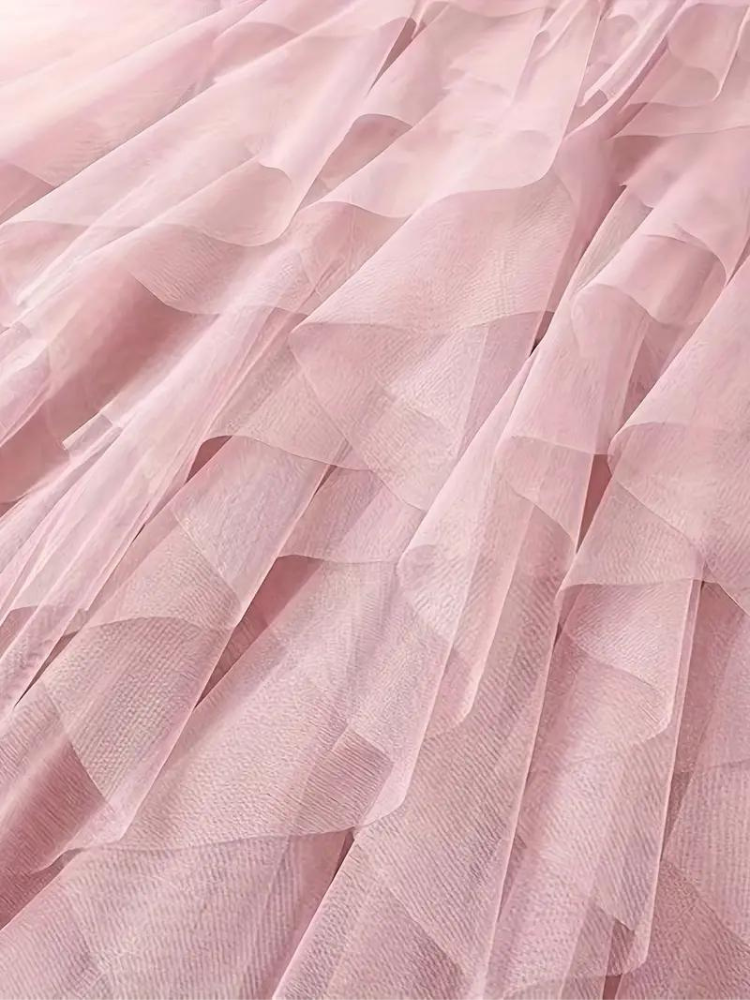 Valenzora | Ruffled skirt Long stylish tulle skirt
