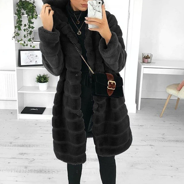 Valenzora - Thick down jacket with hood