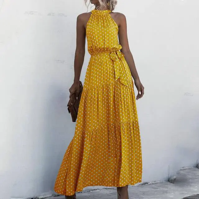 Valenzora | Trägerloses Maxikleid mit Blumenmuster