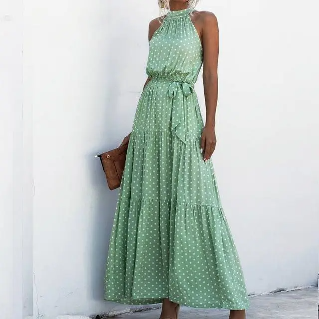 Valenzora | Trägerloses Maxikleid mit Blumenmuster