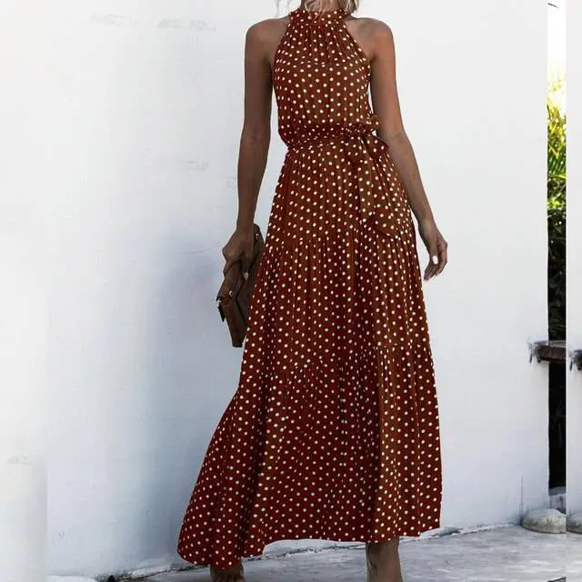 Valenzora | Trägerloses Maxikleid mit Blumenmuster