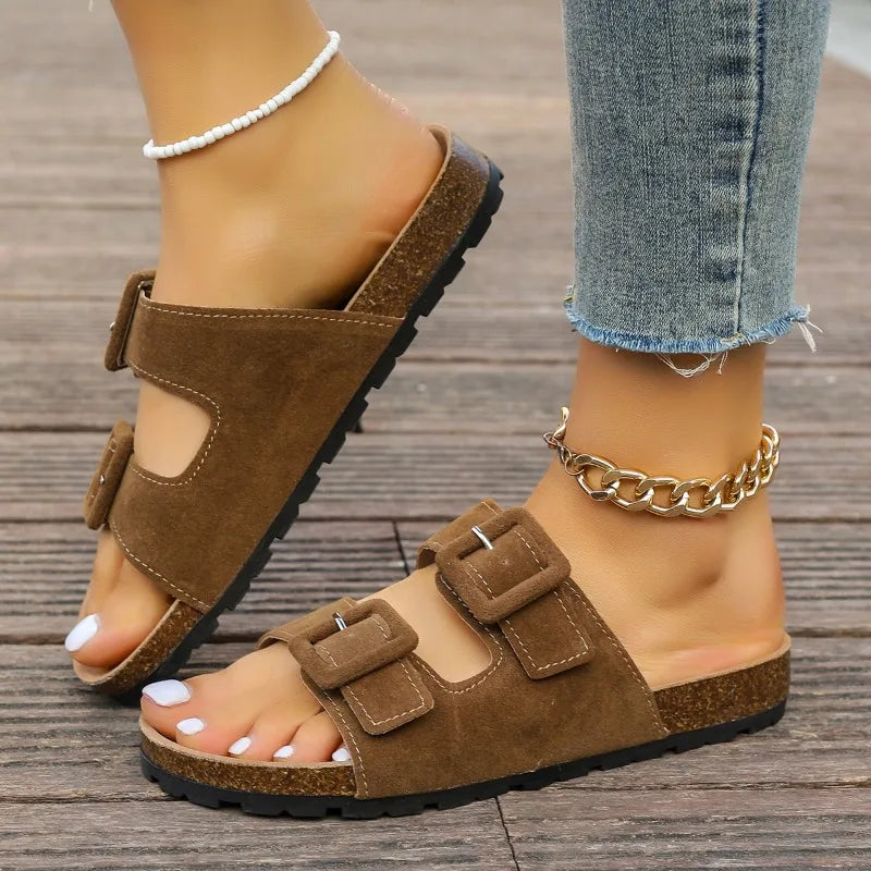 Valenzora - Fashionable, non-slip beach and outdoor flip-flops