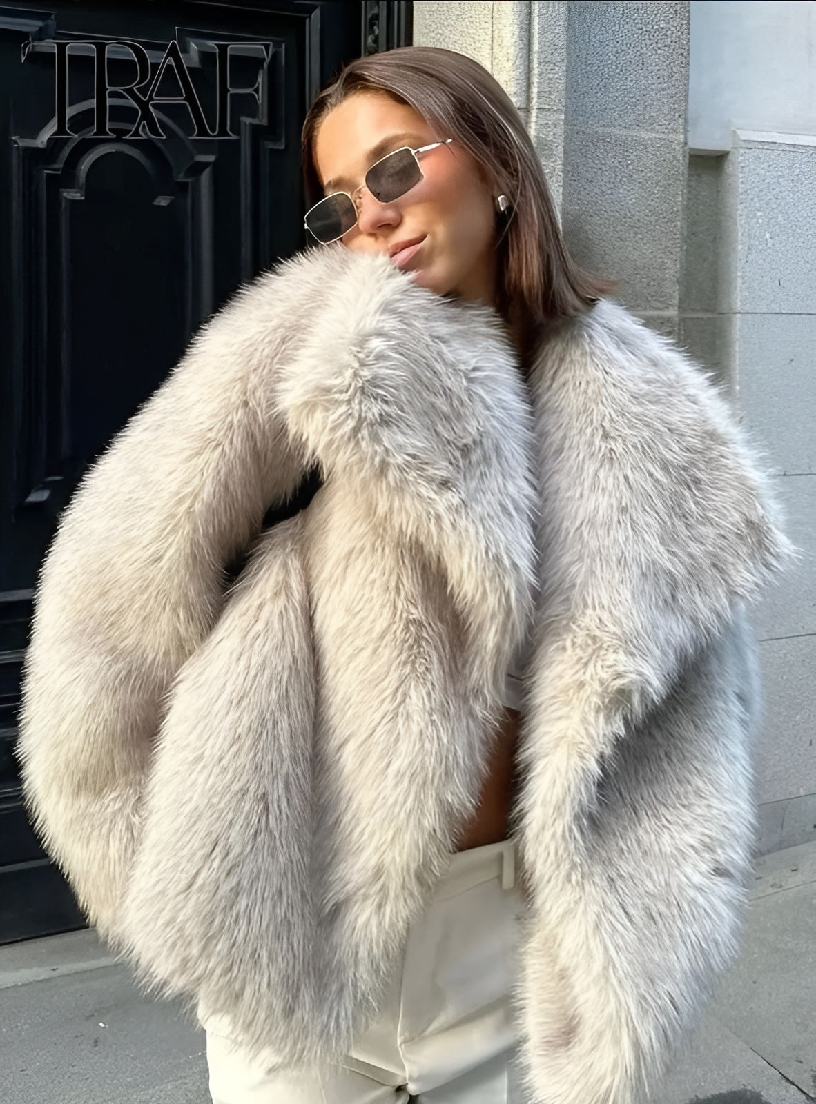 Valenzora | Faux-fur coat