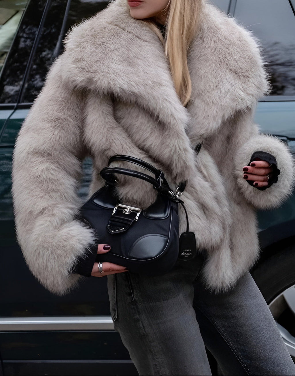 Valenzora | Faux-fur coat