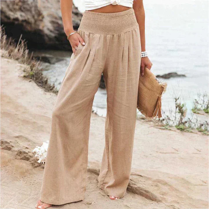 Valenzora – Weite Leinenhose