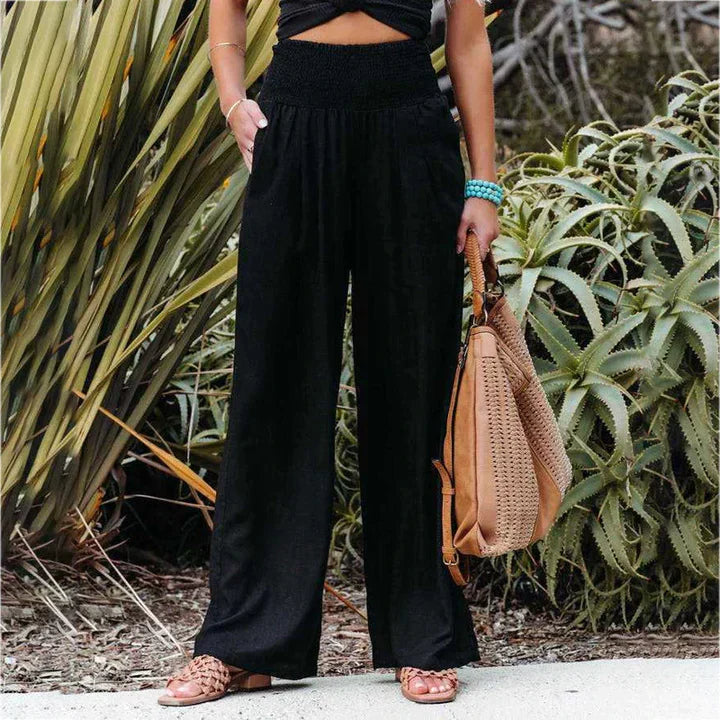 Valenzora – Weite Leinenhose