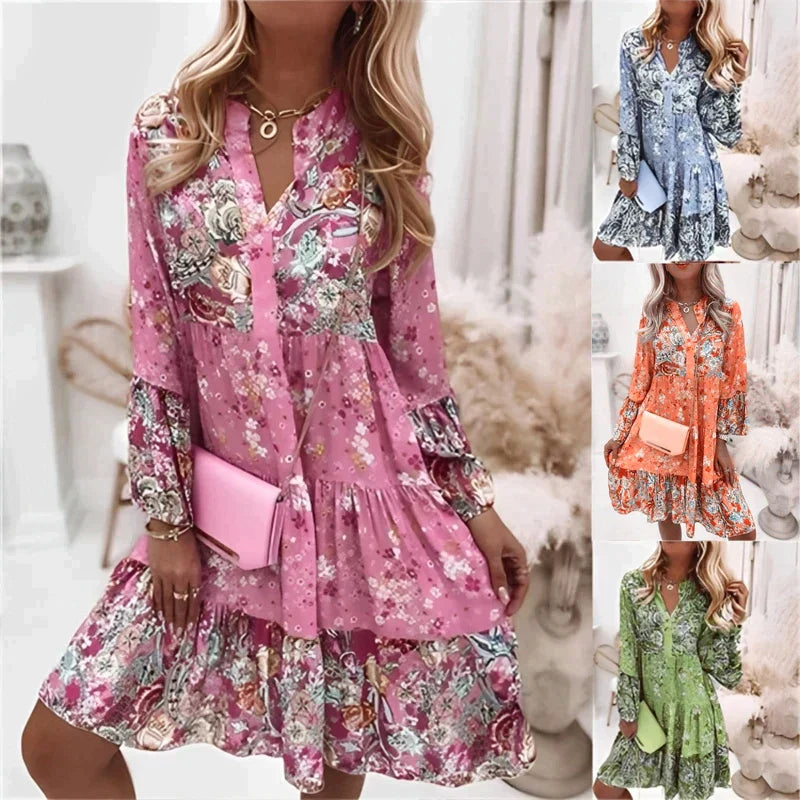 Valenzora | Floral dress - Radiant in summer