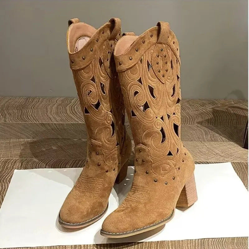 Valenzora | Western Ankle Boots