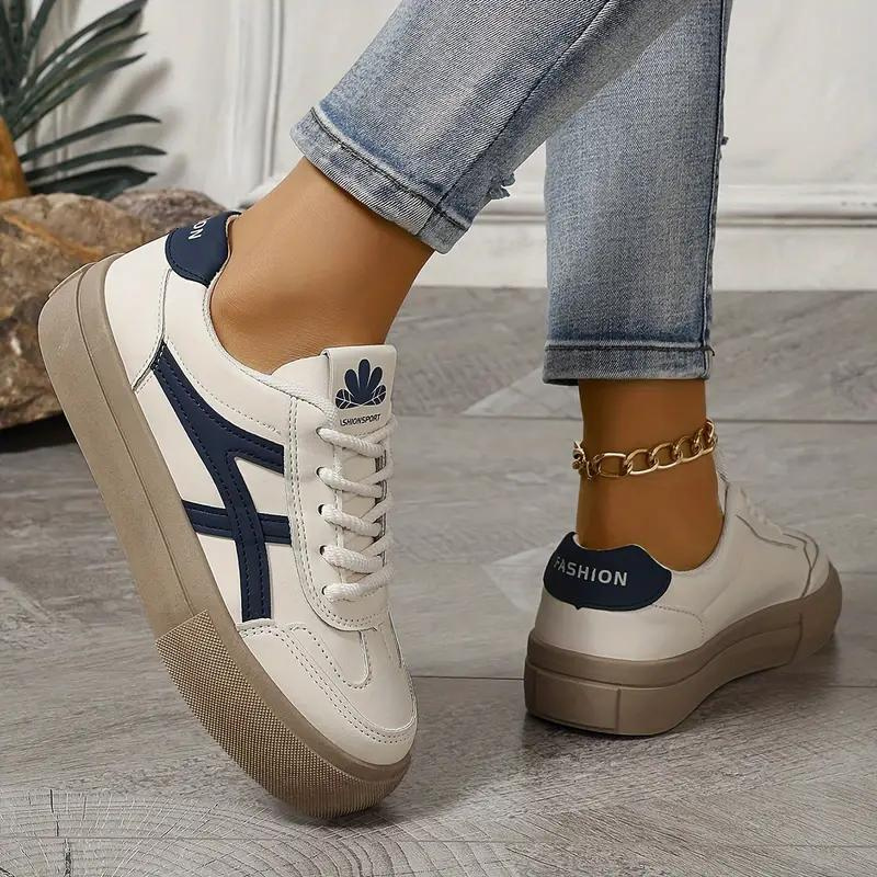 Valenzora | Sneakers, Thick Sole, Lace-up, Low Top Sneakers, Skate Shoes