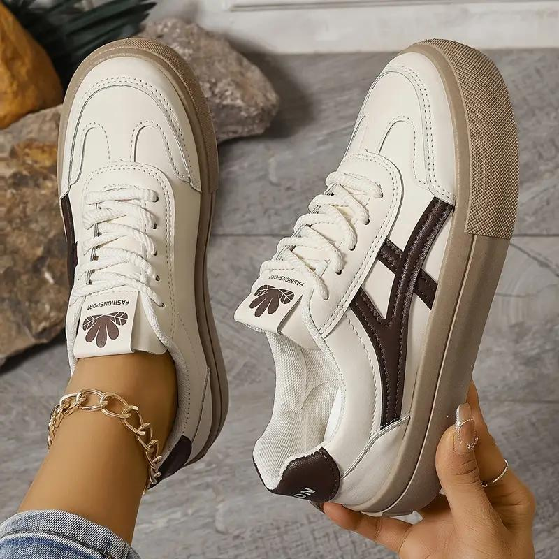 Valenzora | Sneakers, Thick Sole, Lace-up, Low Top Sneakers, Skate Shoes