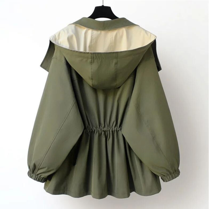 Valenzora | Wasserdichte Kapuzen-Regenjacke für Damen