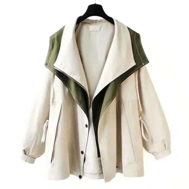 Valenzora | Wasserdichte Kapuzen-Regenjacke für Damen