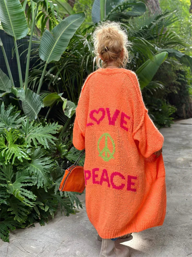 Love and Peace Cardigan