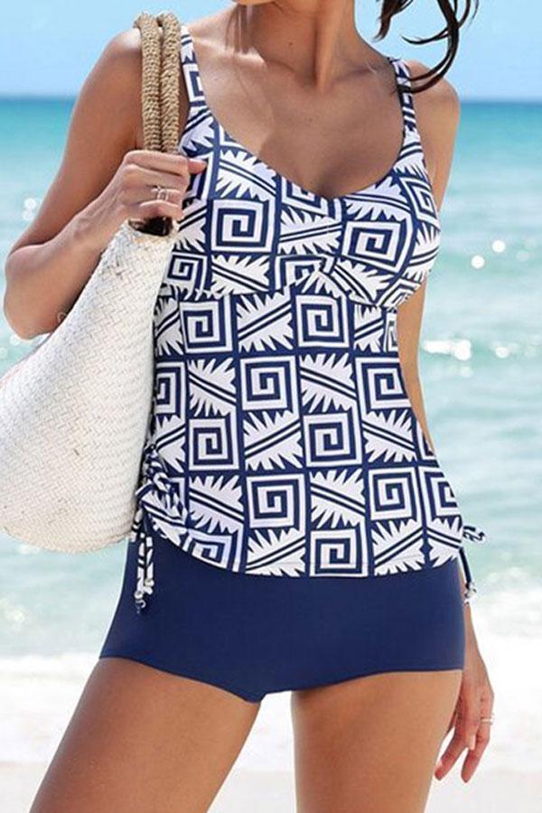 Valenzora | Women's High-Waisted Tankini | Large Cups