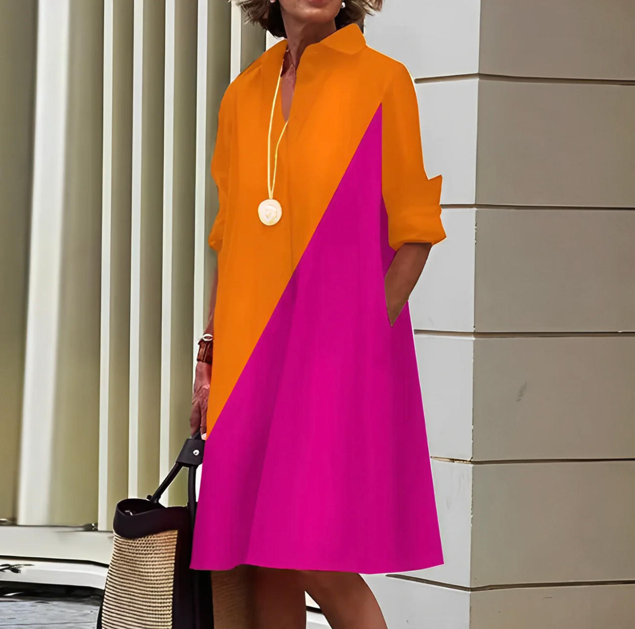 Valenzora | Elegant & Comfortable Women's Midi Dress