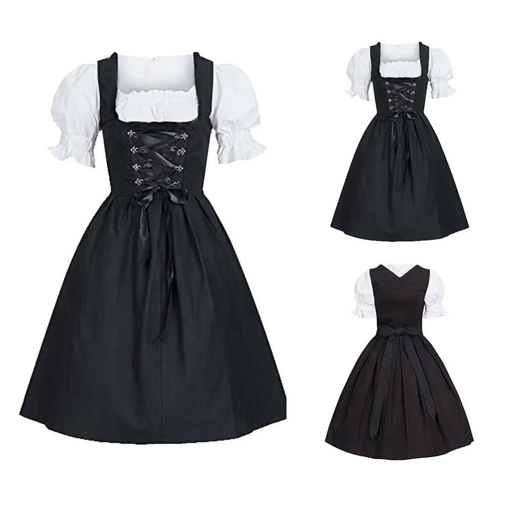 Valenzora | für Damen mit Schürze für das bayerische Oktoberfest