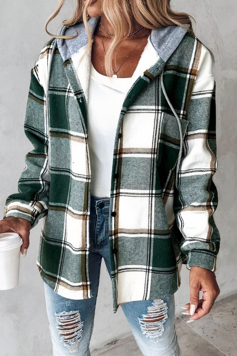 Valenzora | Comfortable hooded jacket for women with print