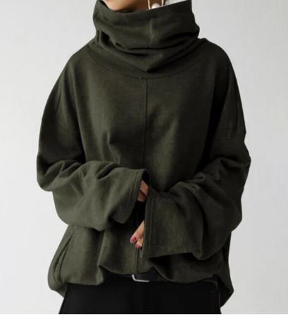 Valenzora - Women's hoodies turtleneck sweater