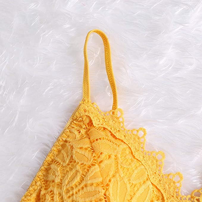 Valenzora | Verführerisches Spitzen-Bralette Crop Top