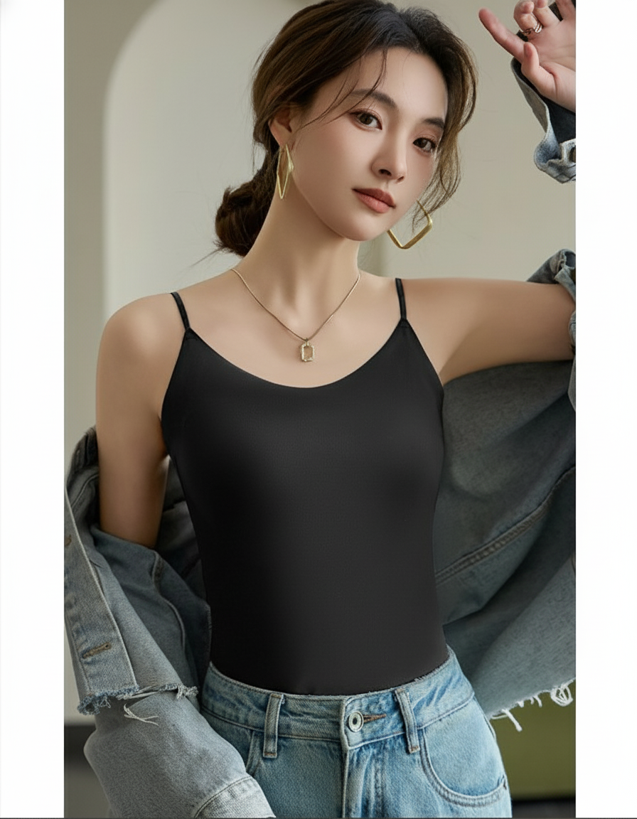 Valenzora | V-neck Spaghetti Top