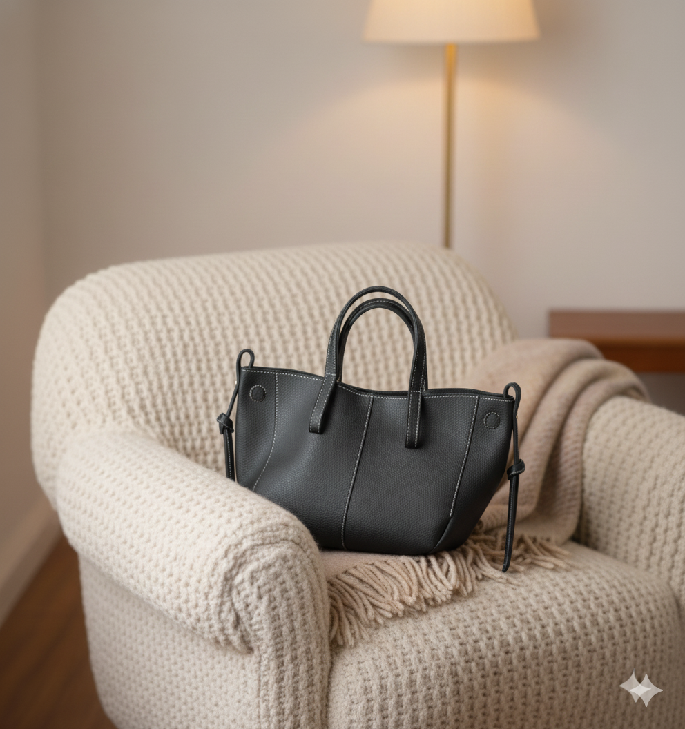 Valenzora | Luxurious Leather Shopper