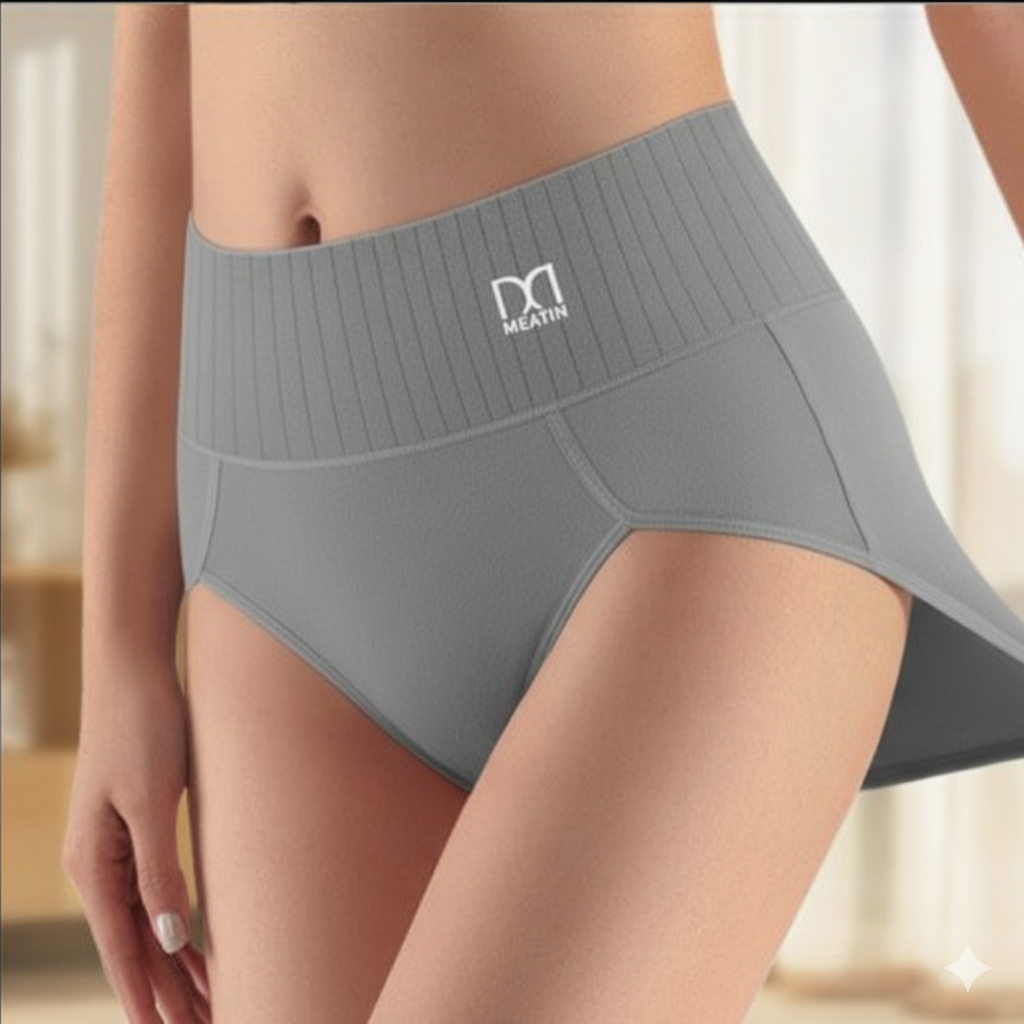 Valenzora | Breathable & Comfortable High-Waisted Briefs with Tummy Support