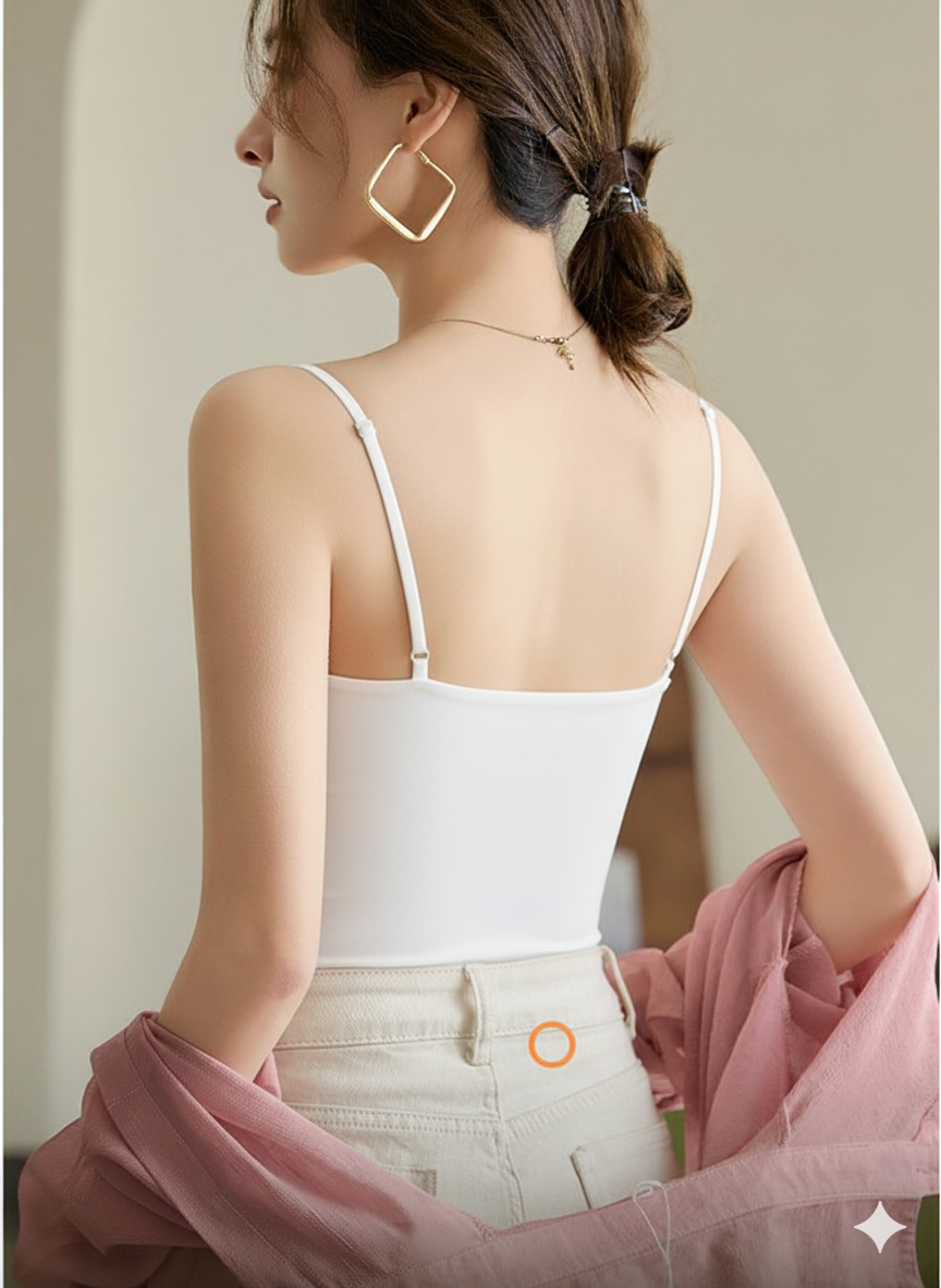Valenzora | V-neck Spaghetti Top