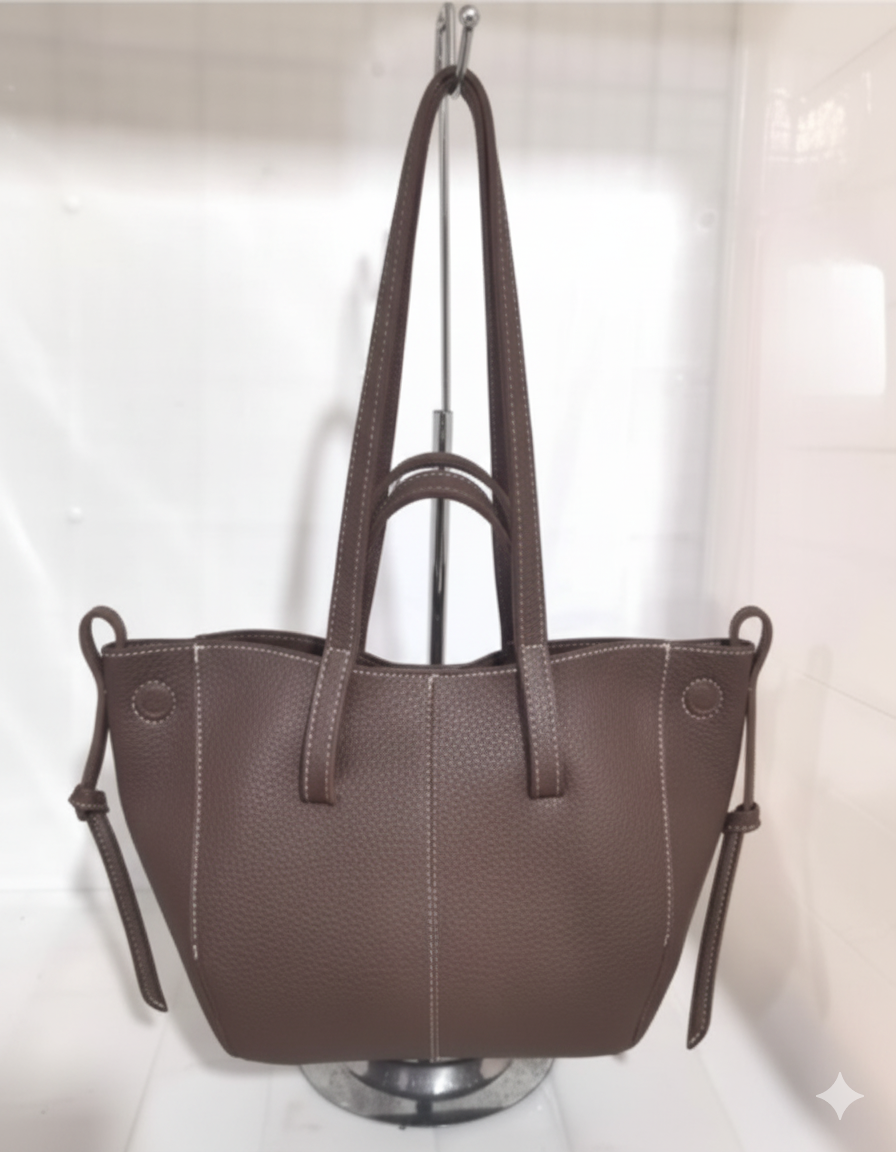 Valenzora | Luxurious Leather Shopper