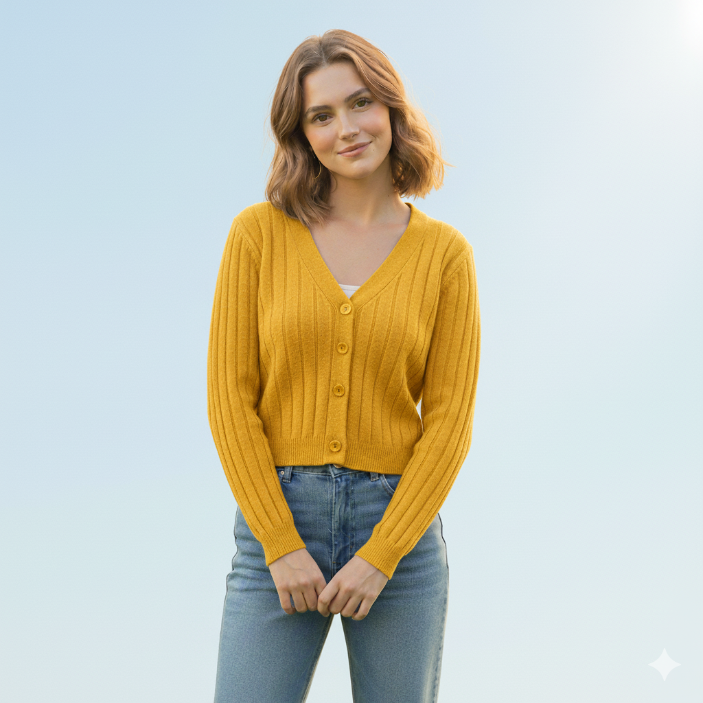 Valenzora | Damen-Strickpullover mit Schnürung und V-Ausschnitt