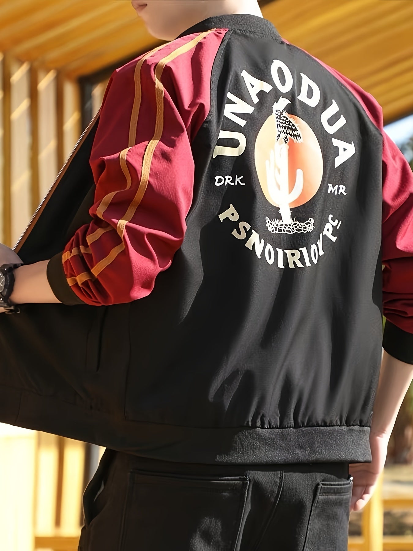 Valenzora | Stylish color-block jacket with a sporty look