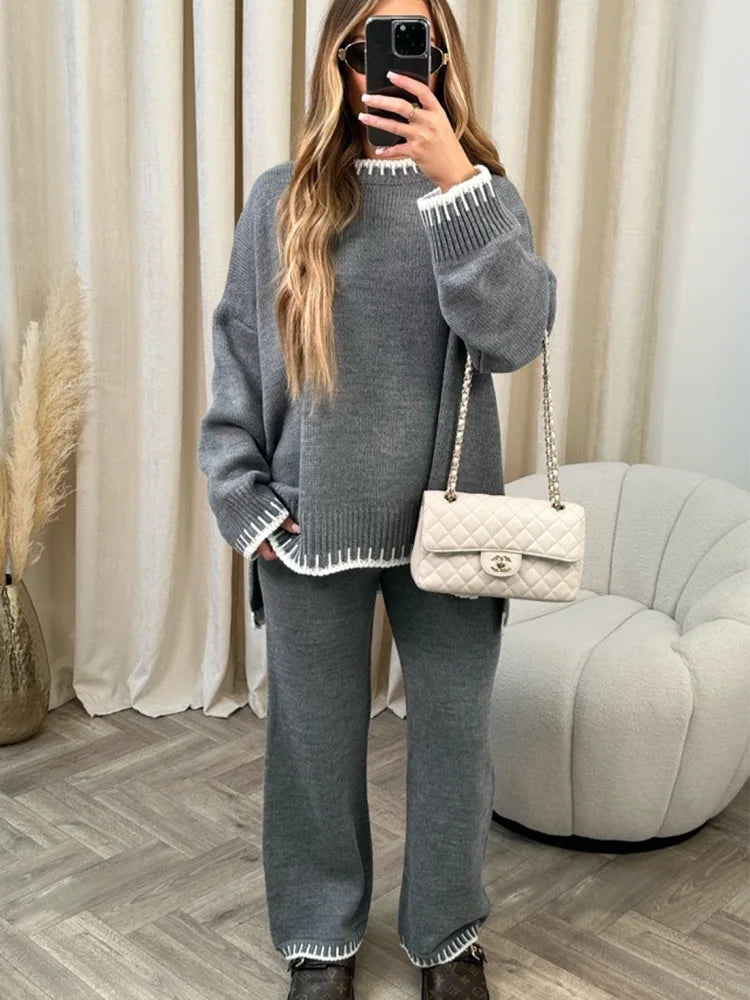 Knitted Loungewear Set