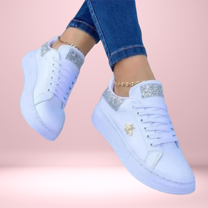 Valenzora | Sneakers Step In style With our shimmering, glitter-embellished sneakers