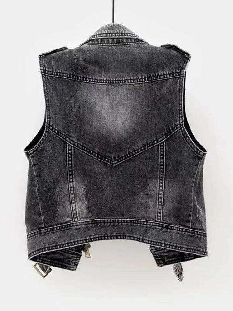 Valenzora WOMEN'S DENIM VEST