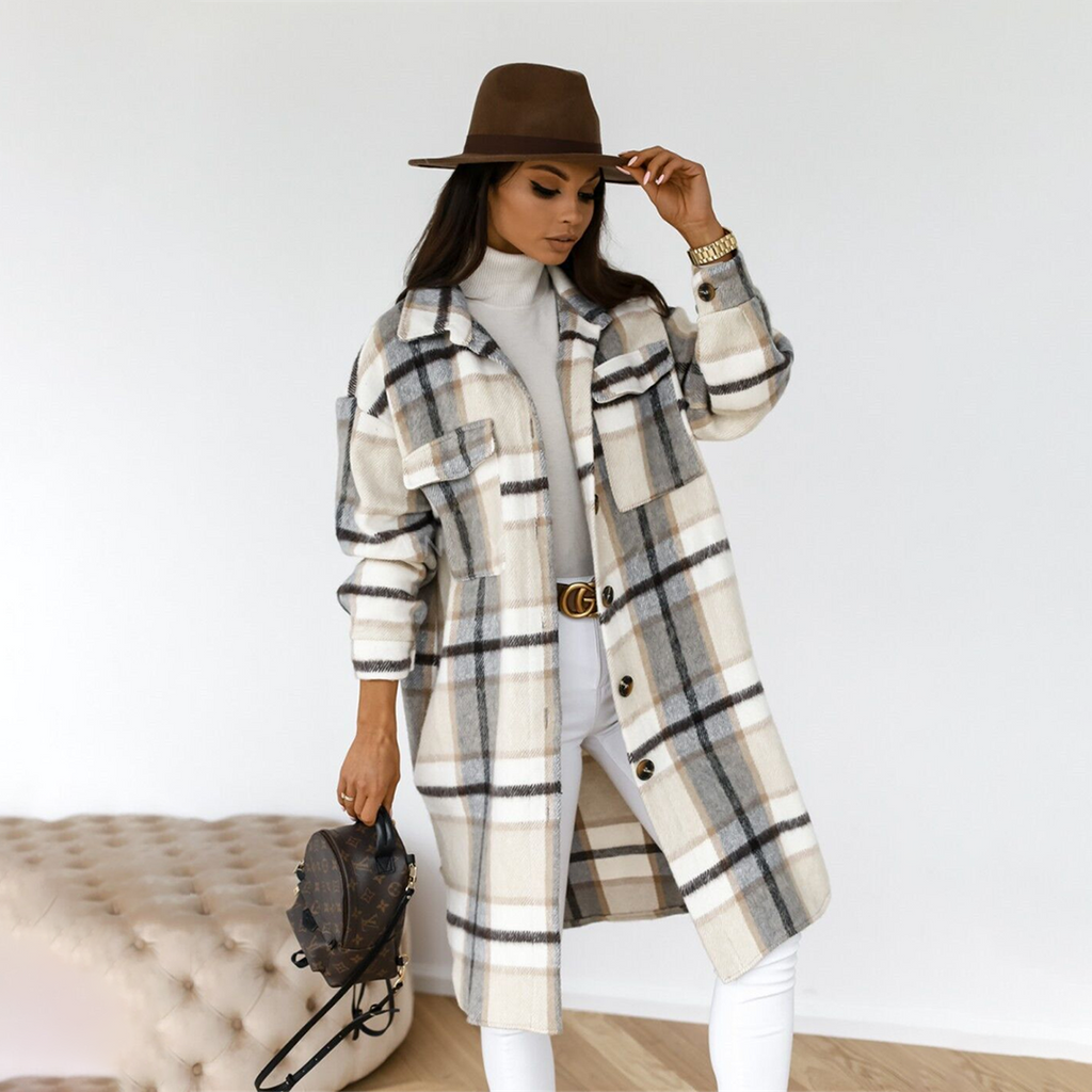 Valenzora | Fleece puffer coat - Warm winter comfort