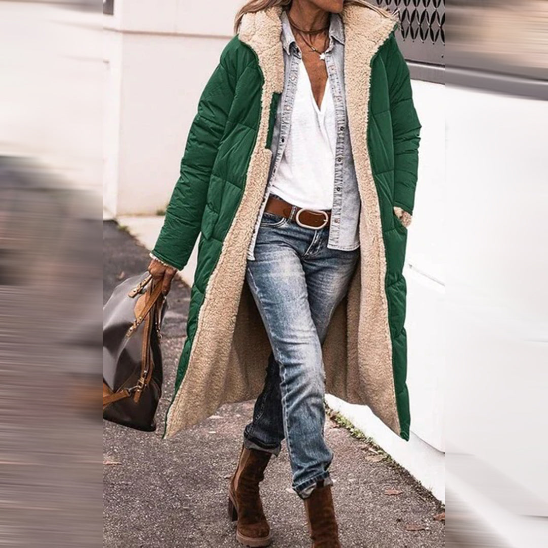 Valenzora | Reversible Women's Puffer Jacket - Stylish and warm winter jacket