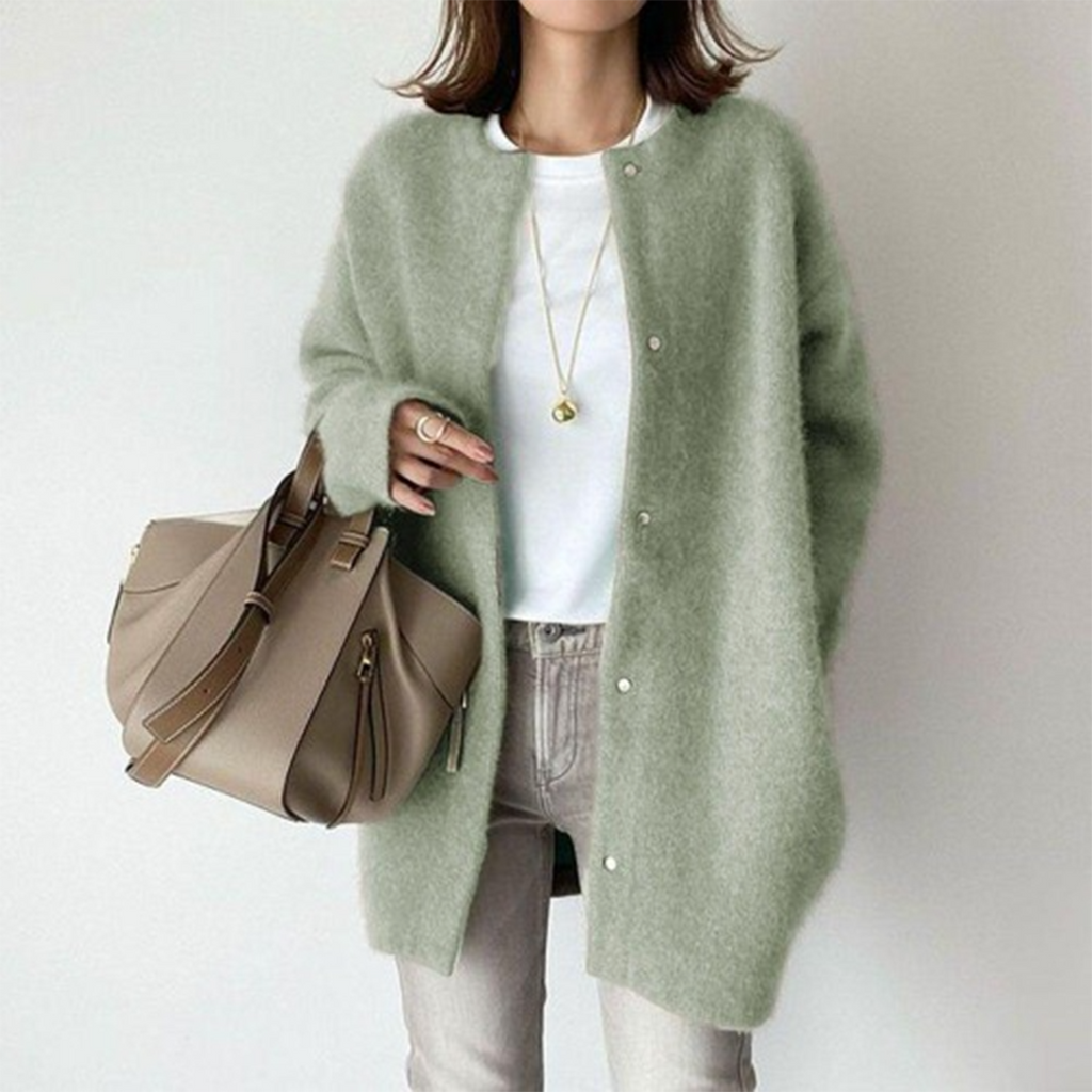 Valenzora - Bequemer klassischer Cardigan für Damen