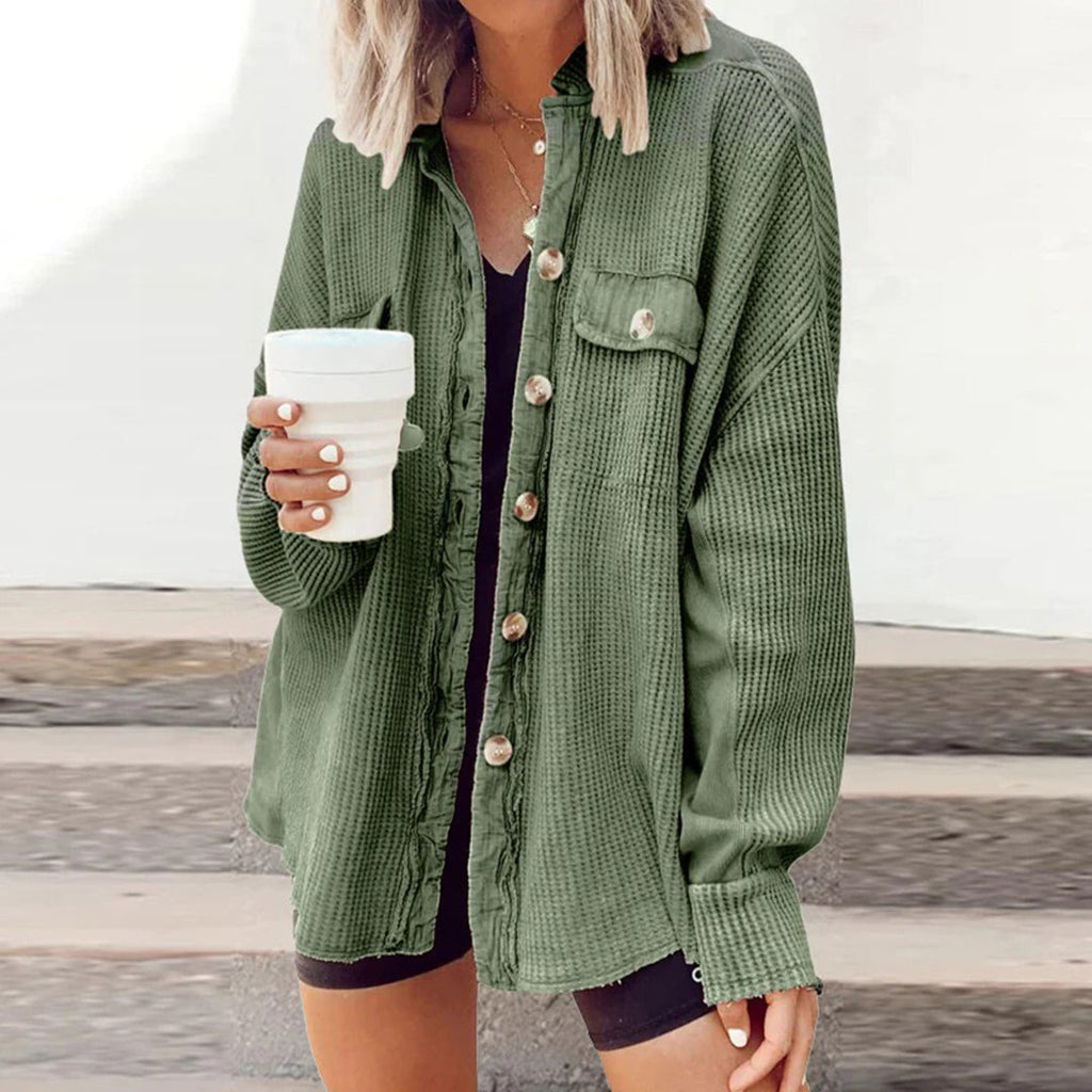 Valenzora Rippenstrick-Cardigan Eleganz