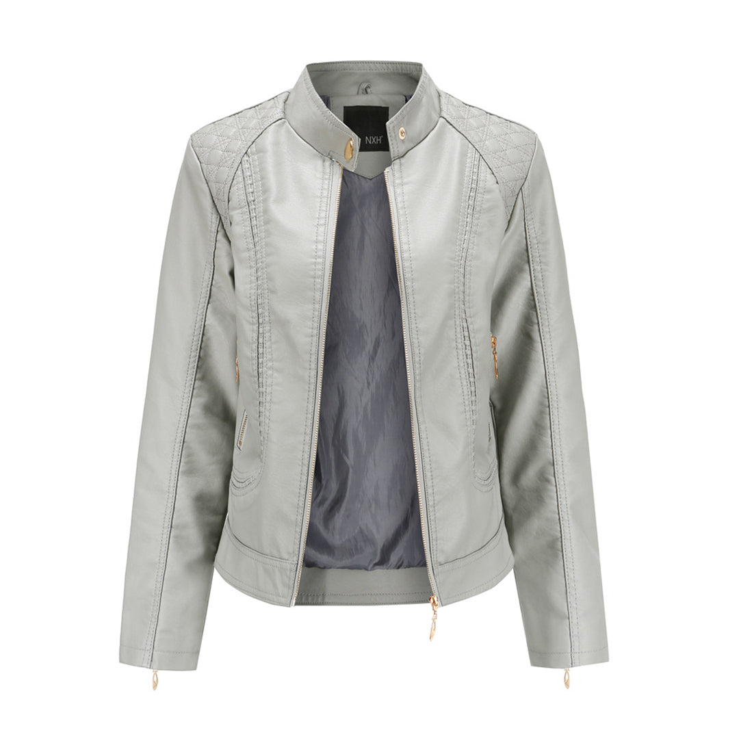 Valenzora | Elegante Lederjacke für Damen