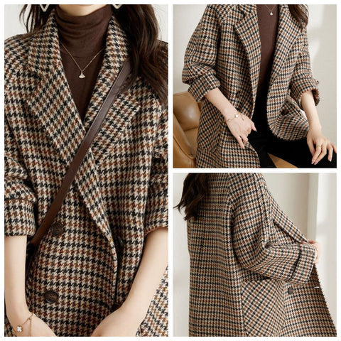 Valenzora | Karierter Blazer für Damen