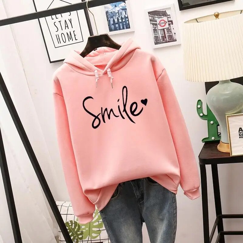 Valenzora | Janet Smile-Love Hoodie
