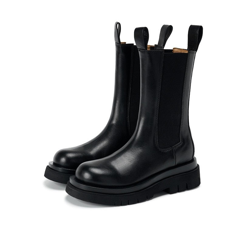 Valenzora | Classic leather boots