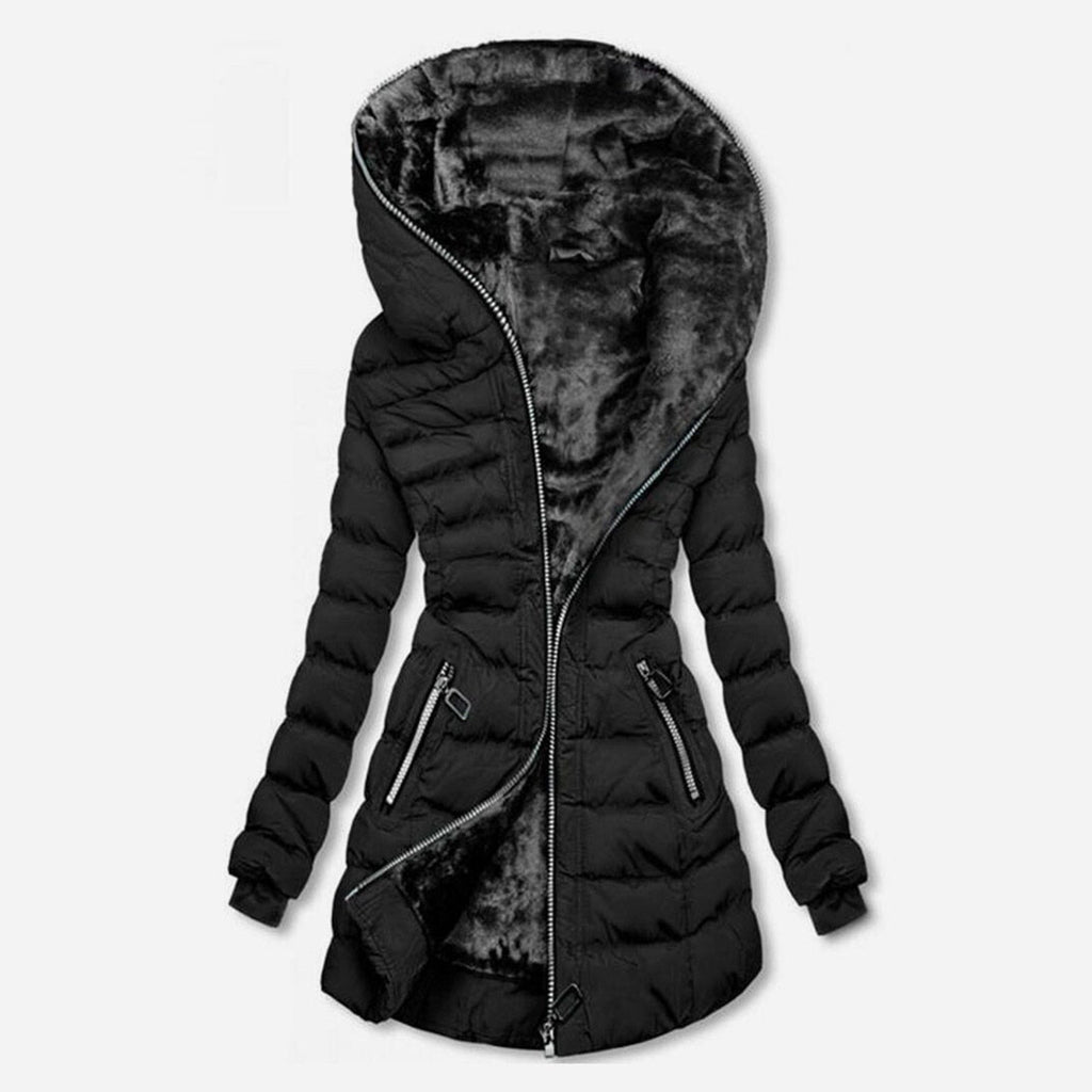Valenzora | Stylish long winter jacket